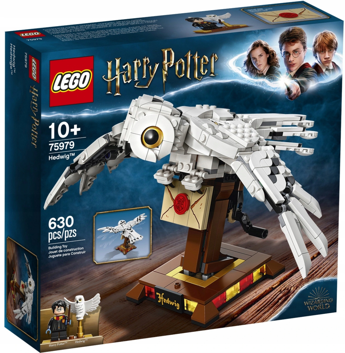 

Lego Harry Potter 75979 Hedwiga Ruchoma Sowa Ptak