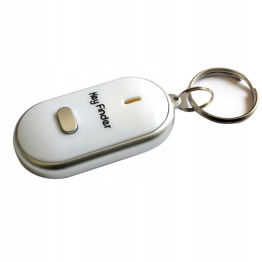 LOKALIZATOR KLUCZY REAGUJE NA GWIZD KEYFIND BRELOK Waga produktu z opakowaniem jednostkowym 0.2 kg