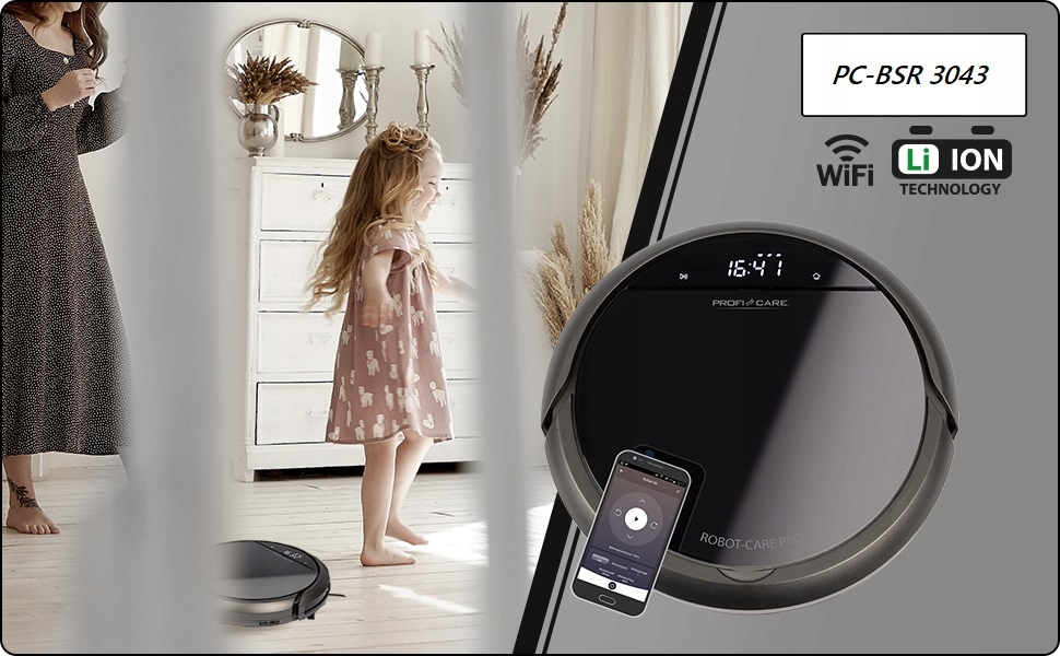 ODKURZACZ ROBOT SPRZĄTAJĄCY ODKURZAJĄCY WIFI PILOT Napięcie akumulatora 14.8 V