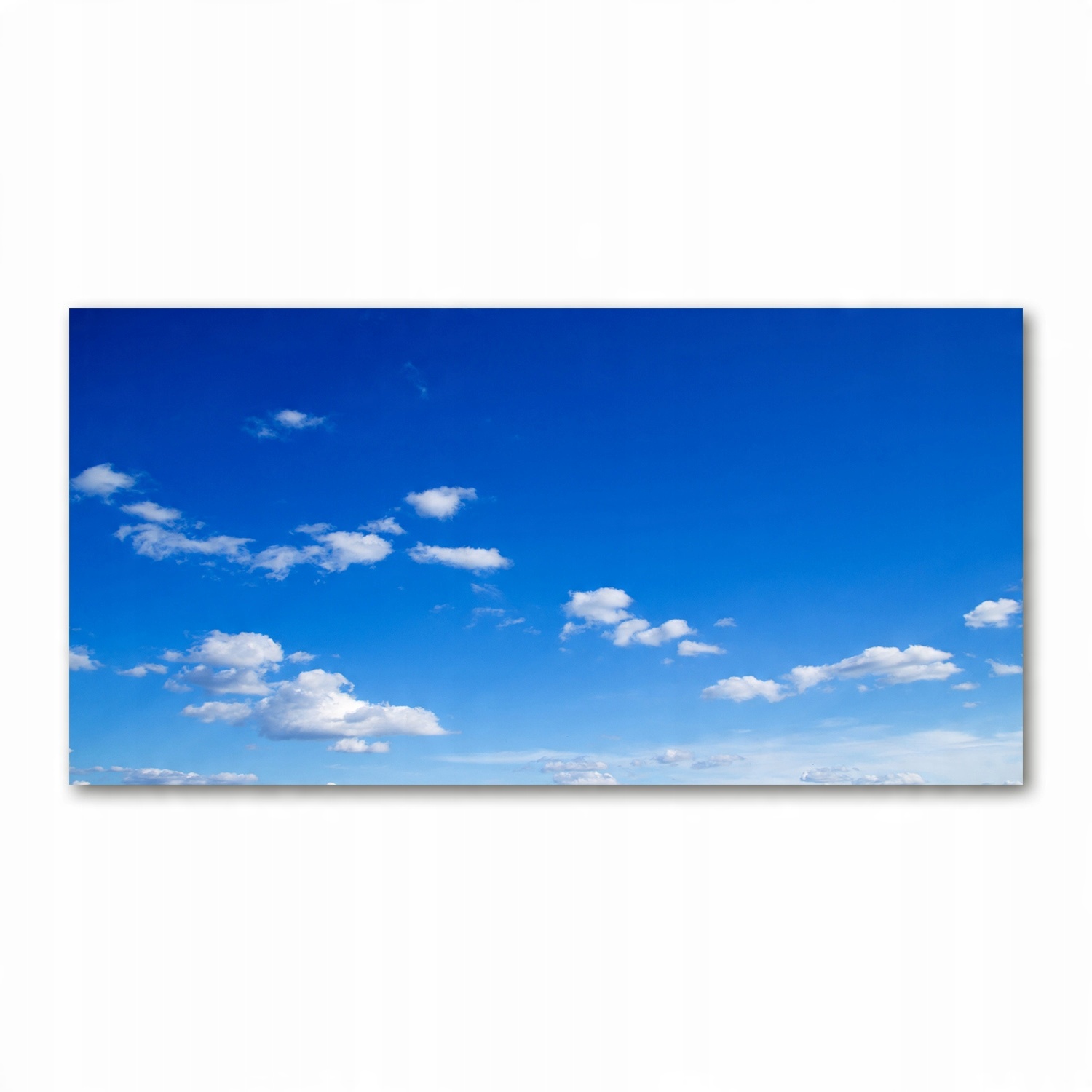 

Foto obraz szkło akryl Chmury na niebie 120X60 cm