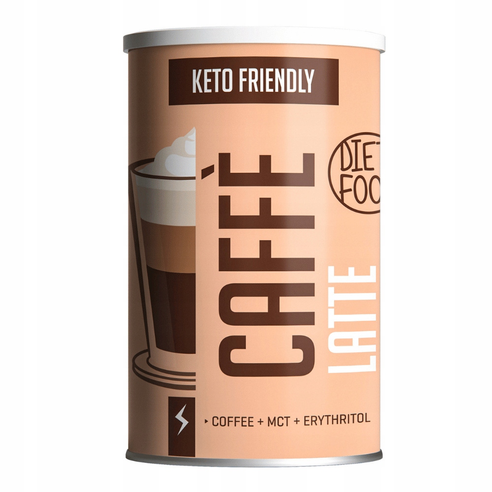 Levně Káva Latte Keto Friendly 300 g Diet-food