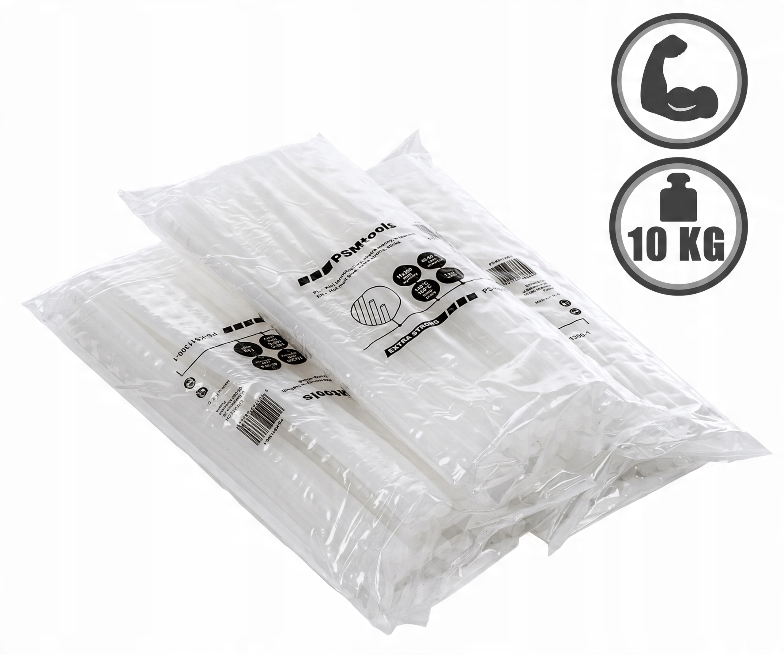 

Super Mocny Klej Na Gorąco 11X300MM 350SZT 10KG