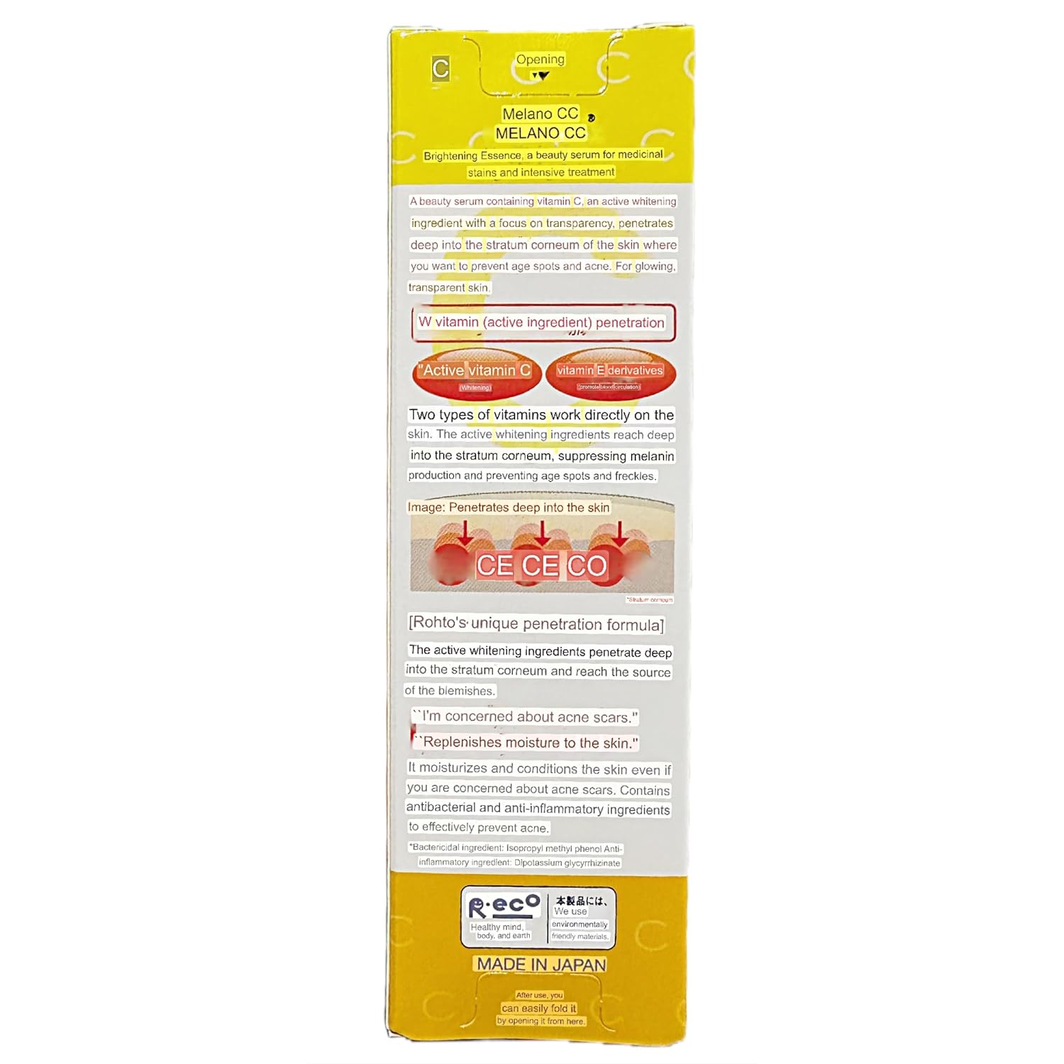 JAPAN BLEMISH ESSENCE ACNE & FRECKLE CARE -20ML Marka bez marki