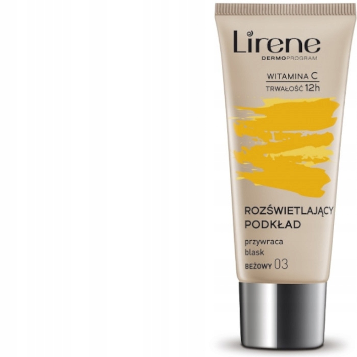 

Lirene Podkład Fluid Rozświetlający 03 Beżowy