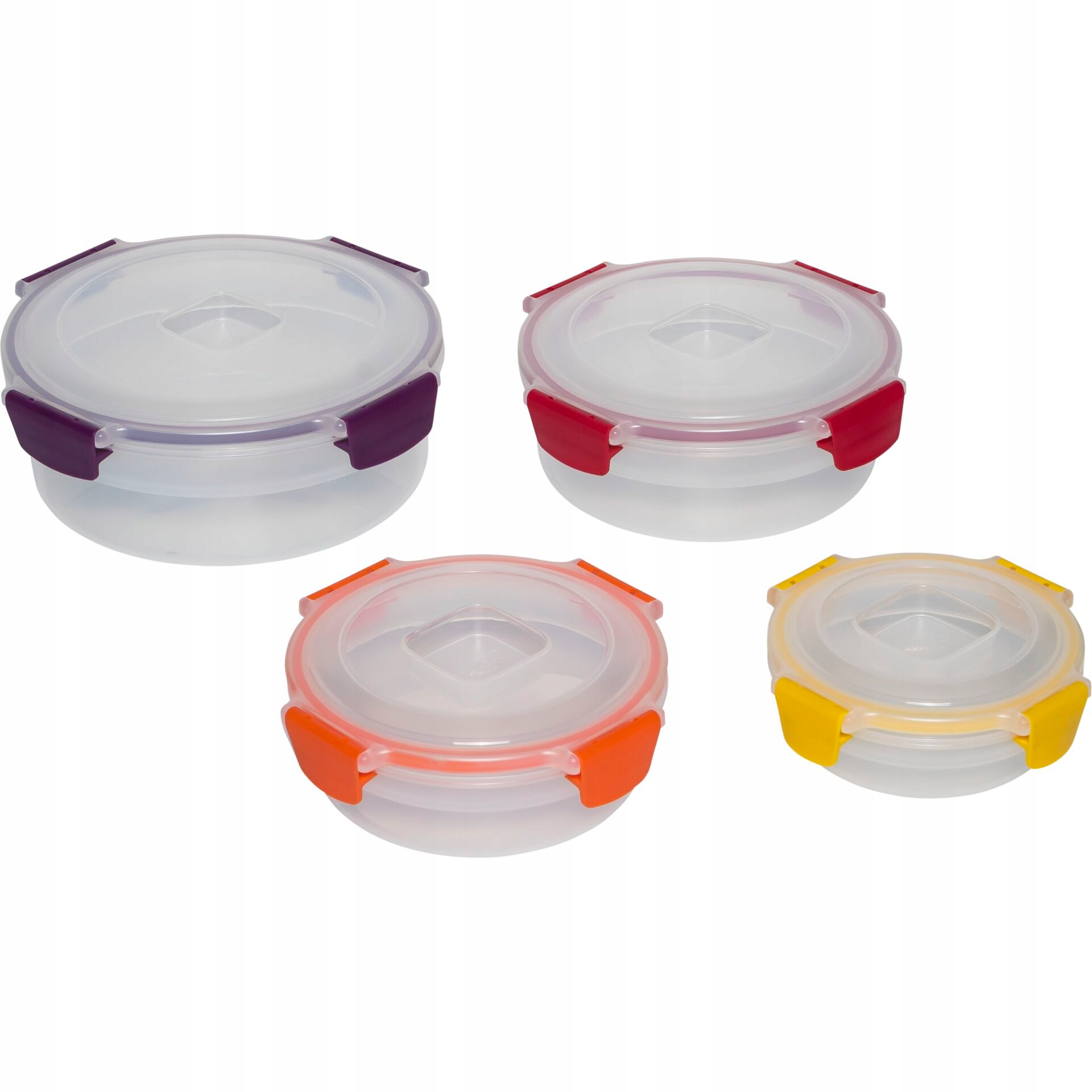 Sada 4 kulatých nádob na potraviny Joseph Joseph Nest Lock Multic