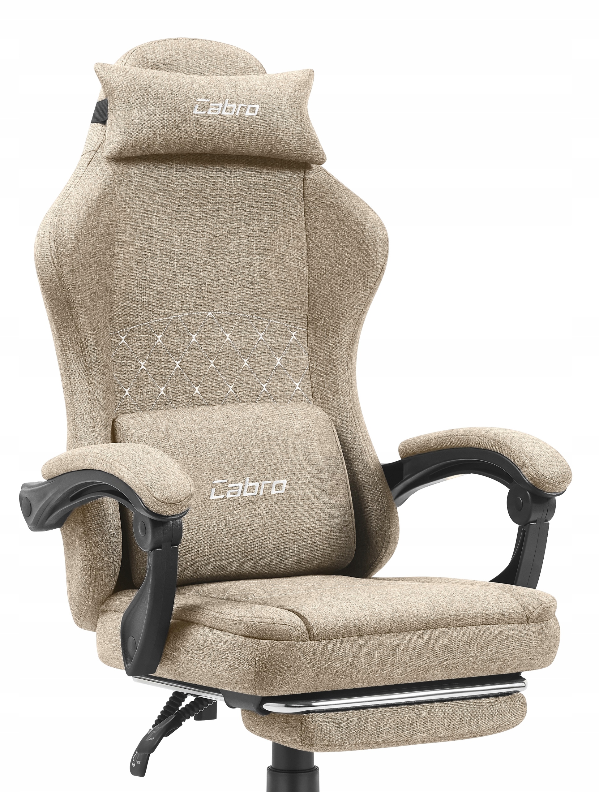 Fotel gamingowy Cabro C503 beżowy