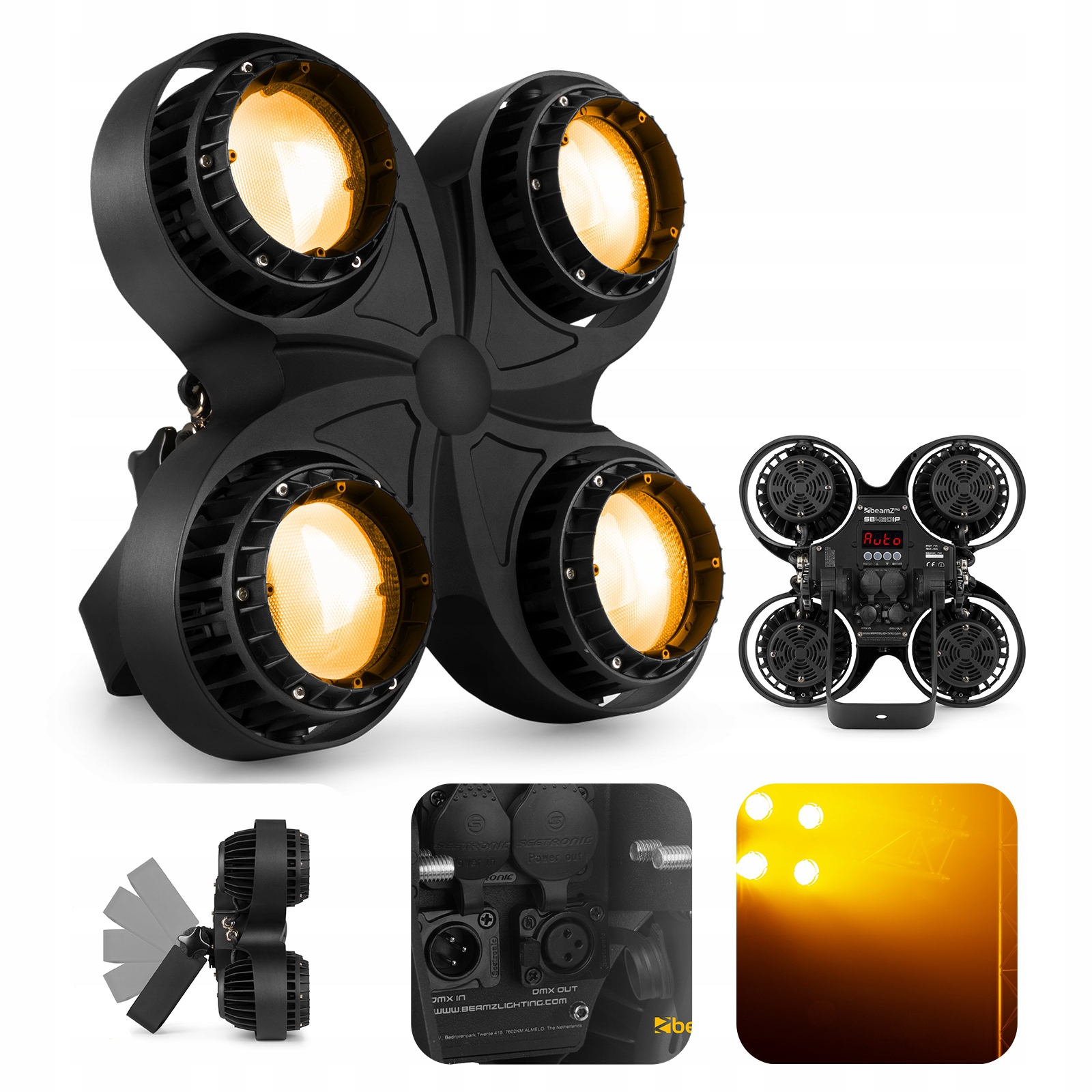 Profesjonalny reflektor Stage Blinder IP65 COB DMX