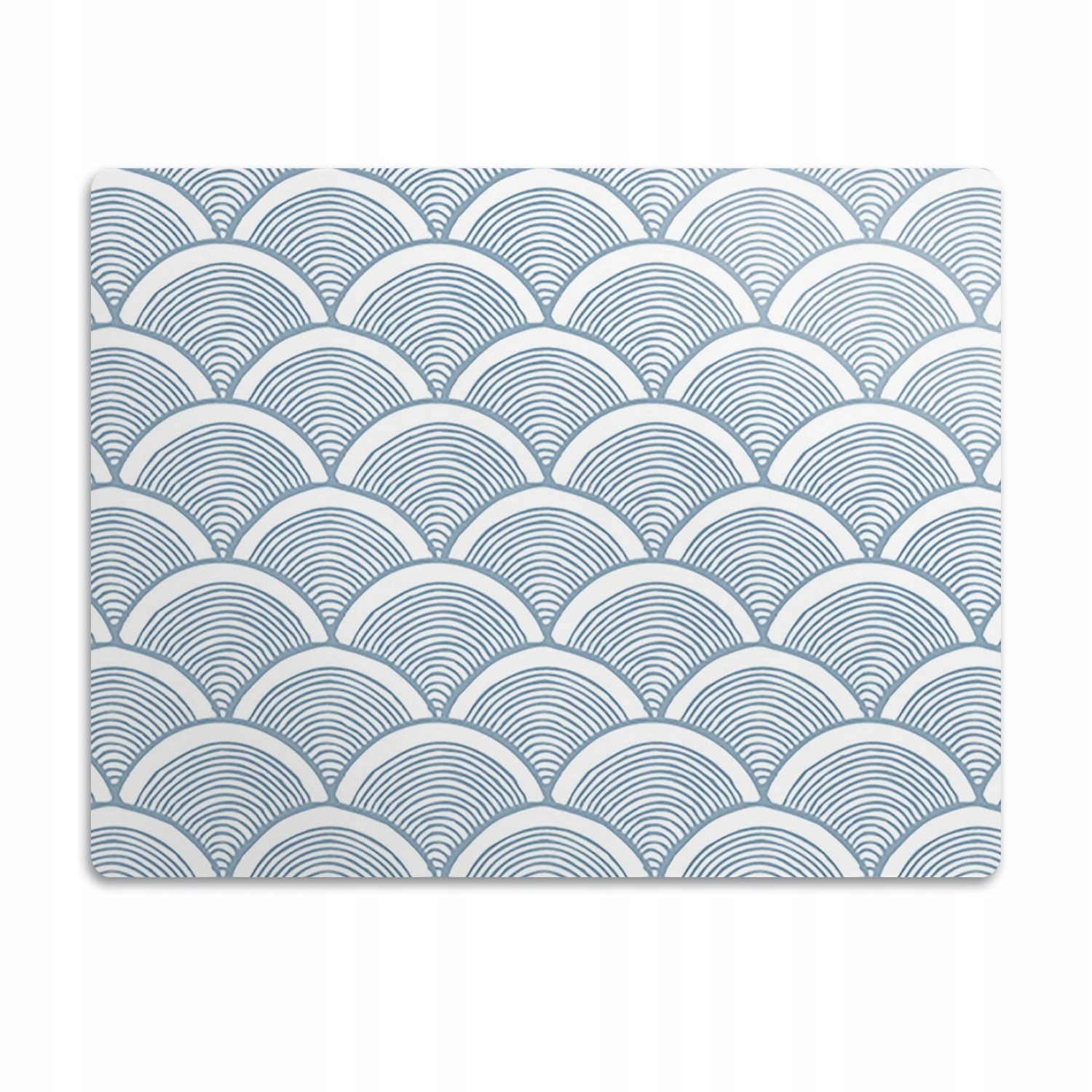 Levně Podložka pod misky pro psa Vzor rybích šupin 90x60 cm