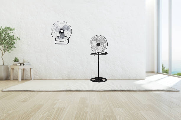 WENTYLATOR 3 W 1 CICHY UNIWERSALNY CHROM ELEGANCKI BIURO MIESZKANIE Zasilanie sieciowe