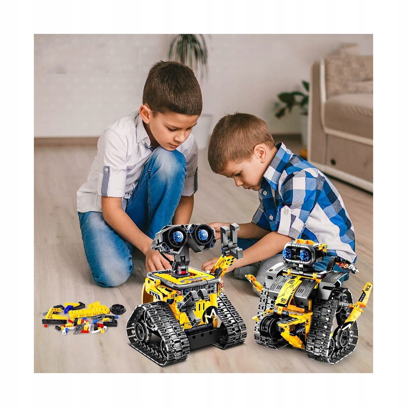 INTERAKTYWNA I EDUKACYJNA ZABAWKA ROBOTA, ZDALNIE STEROWANY ROBOT 3 W 1 Marka bez marki