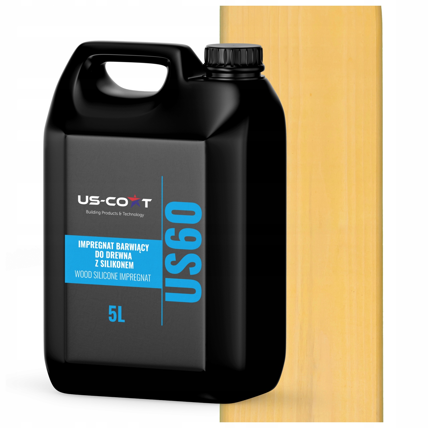 Barvící Impregnat Na Dřevo Se Silikonem 2v1 Altán Desky Barva Borovice 5L