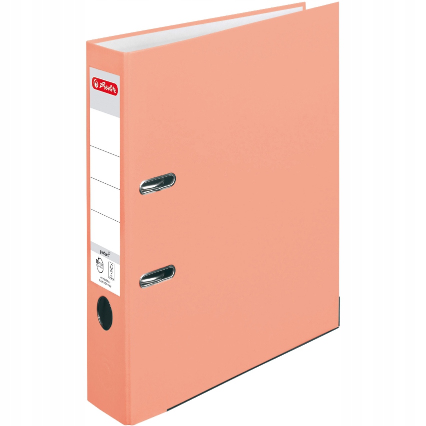 

Segregator dźwigniowy Herlitz A4 łososiowy 50mm