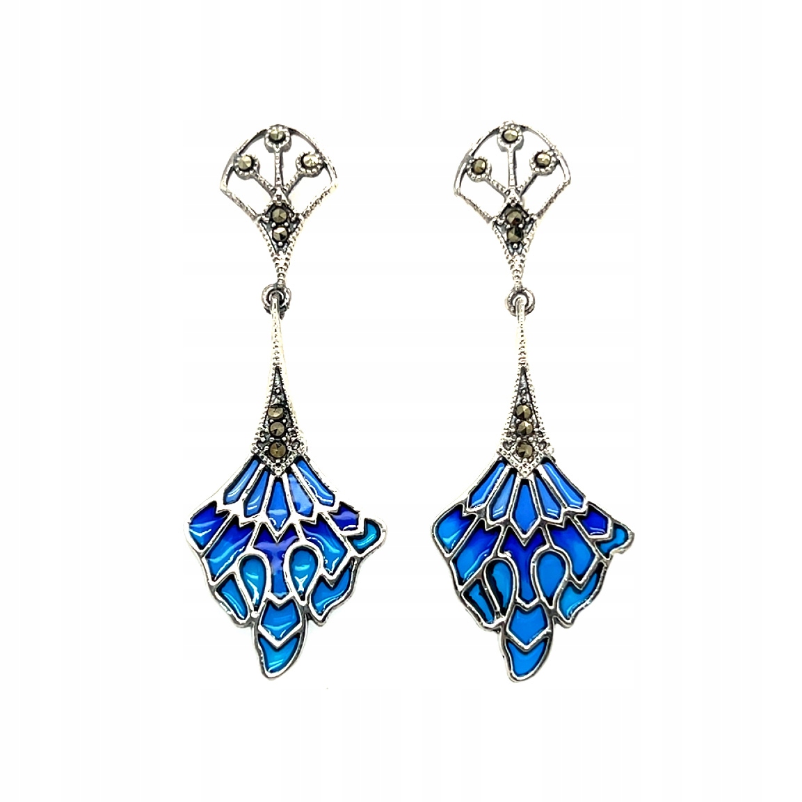 Stříbrné náušnice