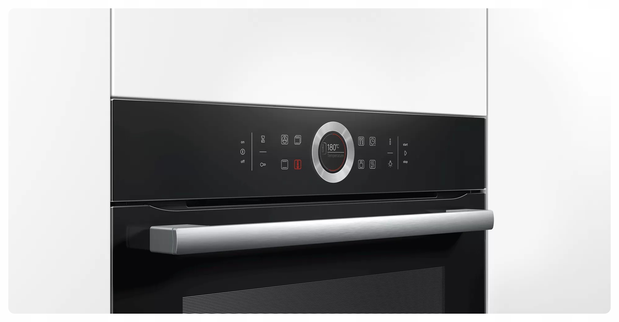 Zestaw agd do zabudowy BOSCH HBG635BB1 + BFL634GB1 + KIN86NSE0 + PIE651FC1E Kolor dominujący czarny