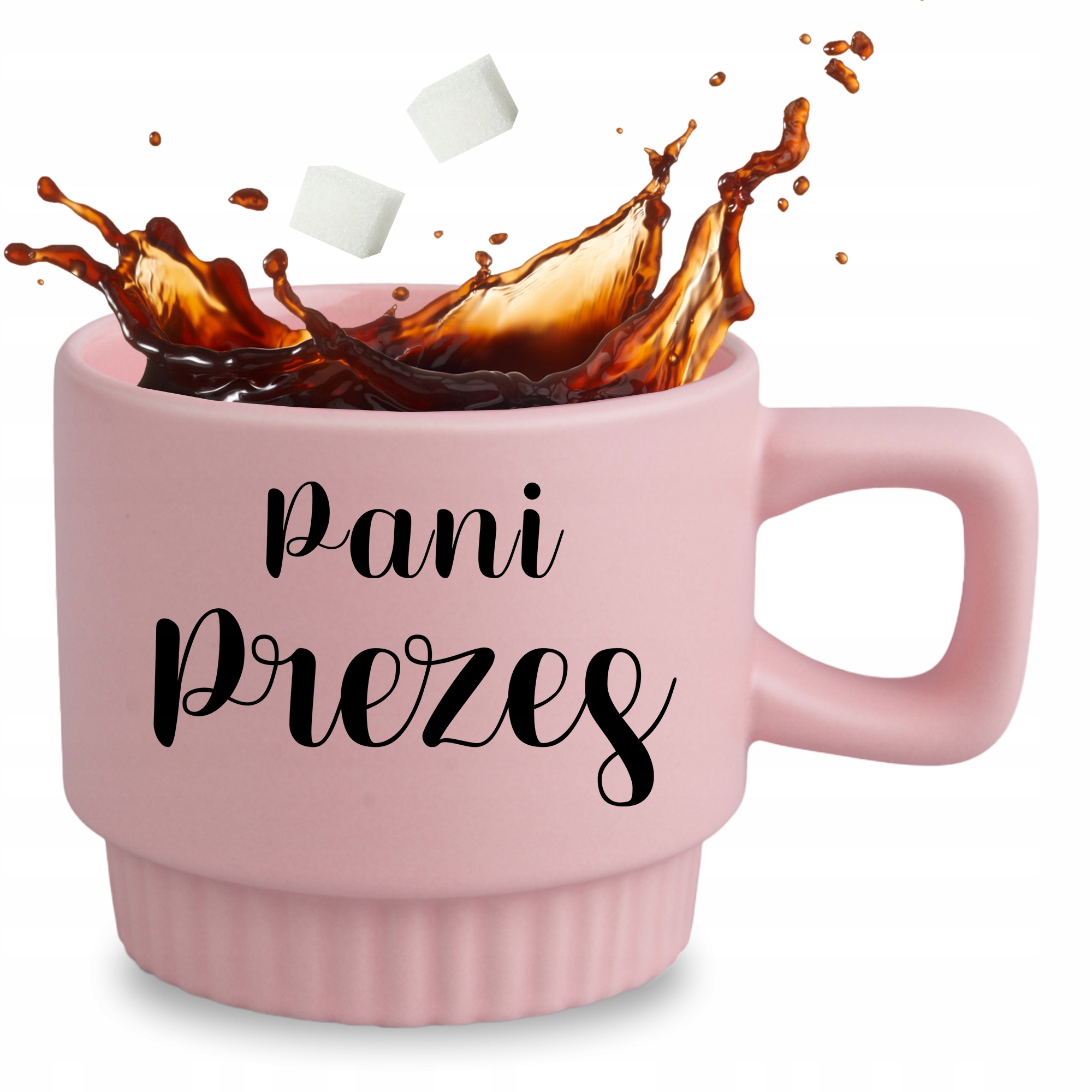 Riflovaný Hrnček Róžový, Jedinečný Darček Pre Šéfku Pani Prezidentku Darček
