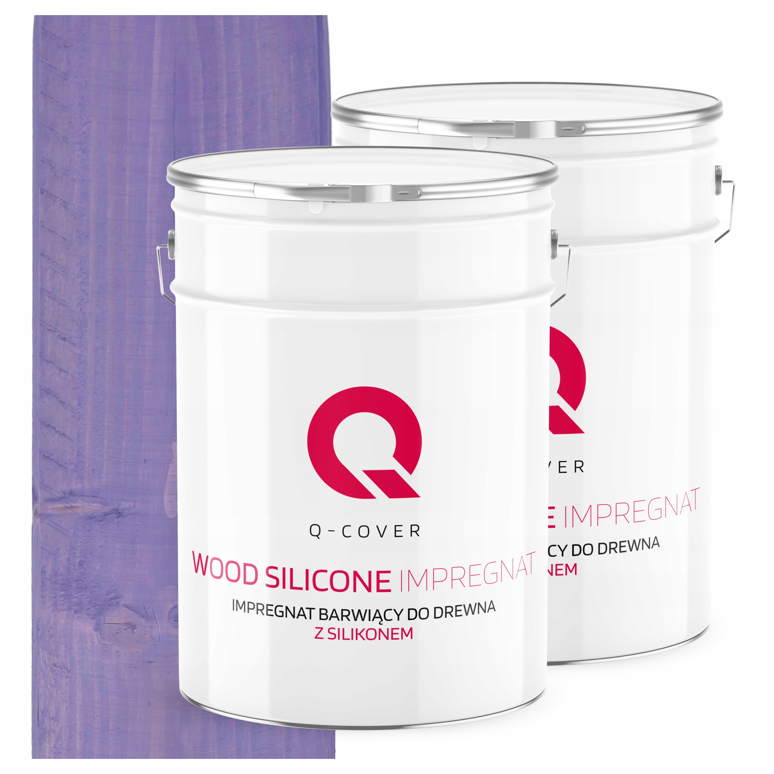 Impregnácia Na Drevo Extra Farba S Ochranným Silikónom Farby Uv Levanduľová 10 L