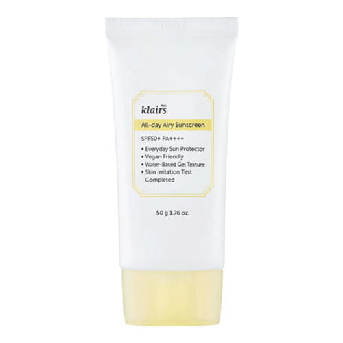 Klairs All-day Airy Sunscreen SPF50+PA++++ Protisluneční krém