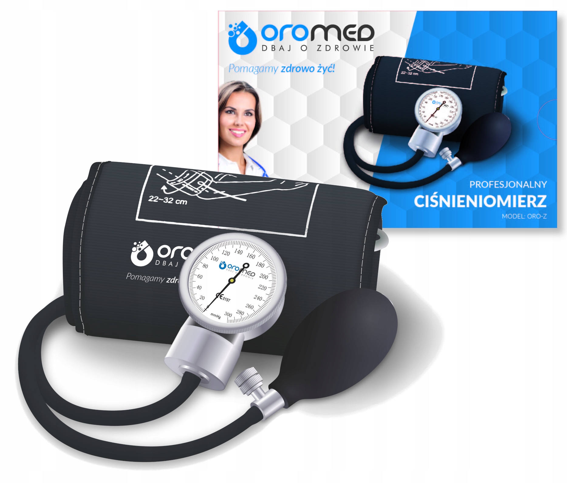 

Polski Ciśnieniomierz Zegarowy Oro-z