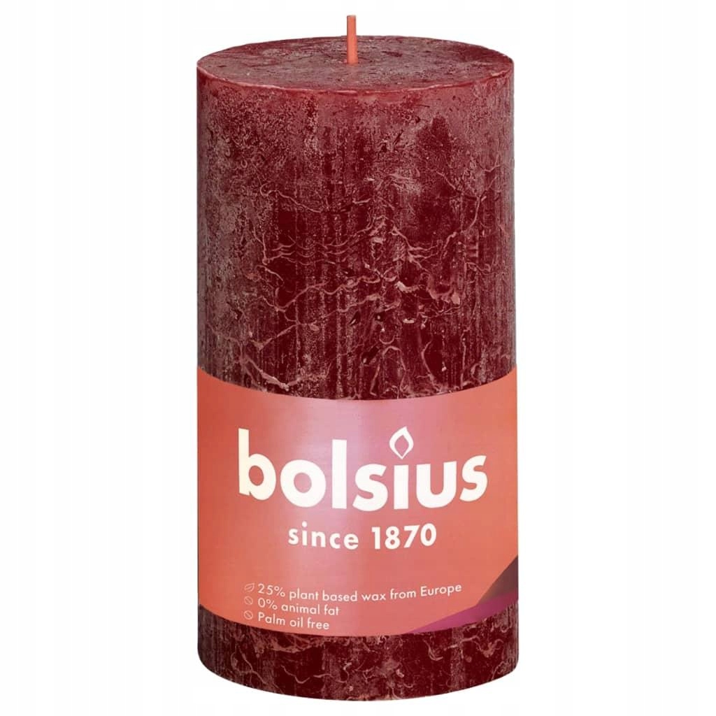 Tradičná parafínová sviečka Bolsius 4 ks