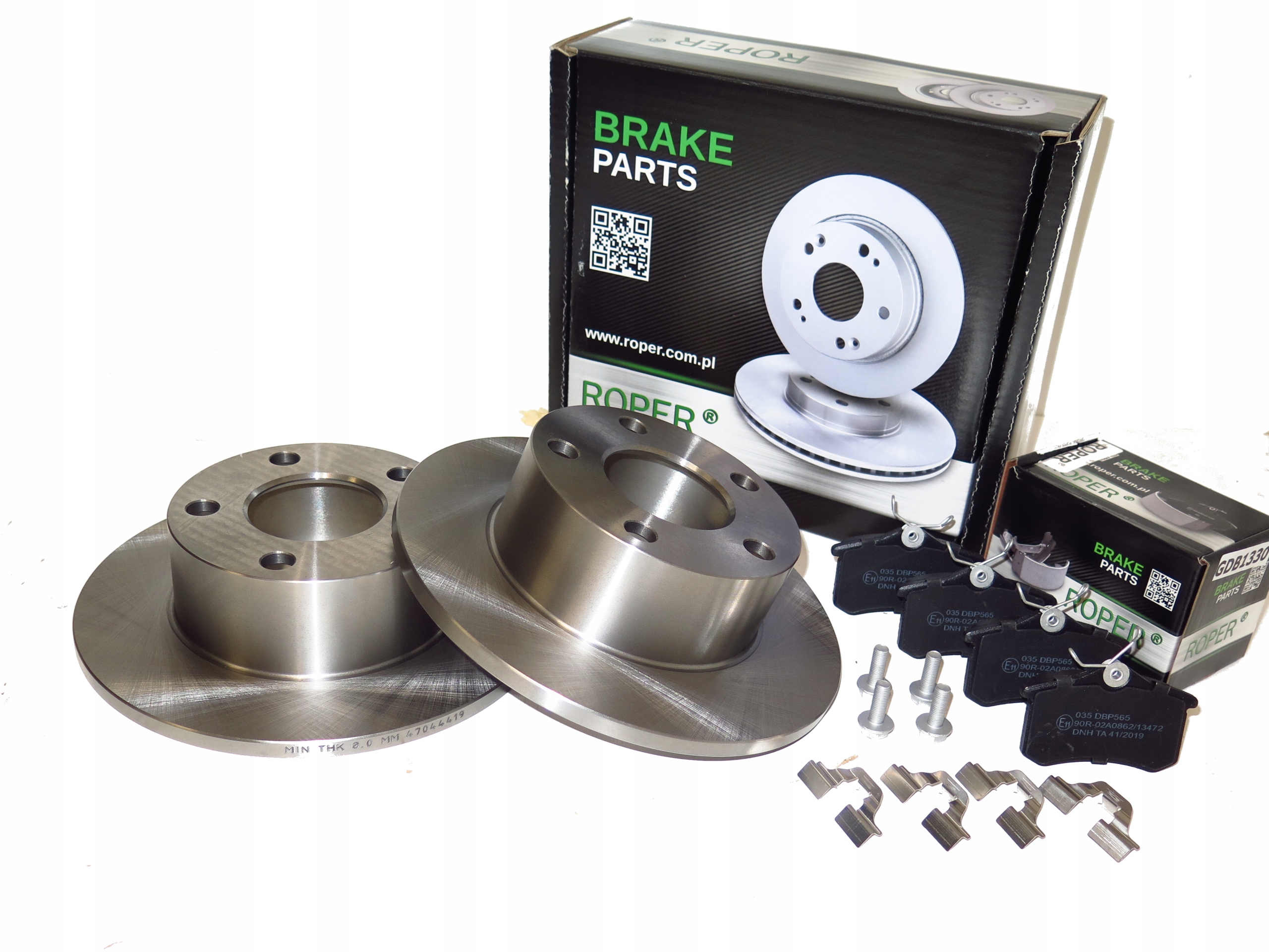 022.517 RK035 - Диски колодки задние для SKODA SUPERB PASSAT B5 B5FL