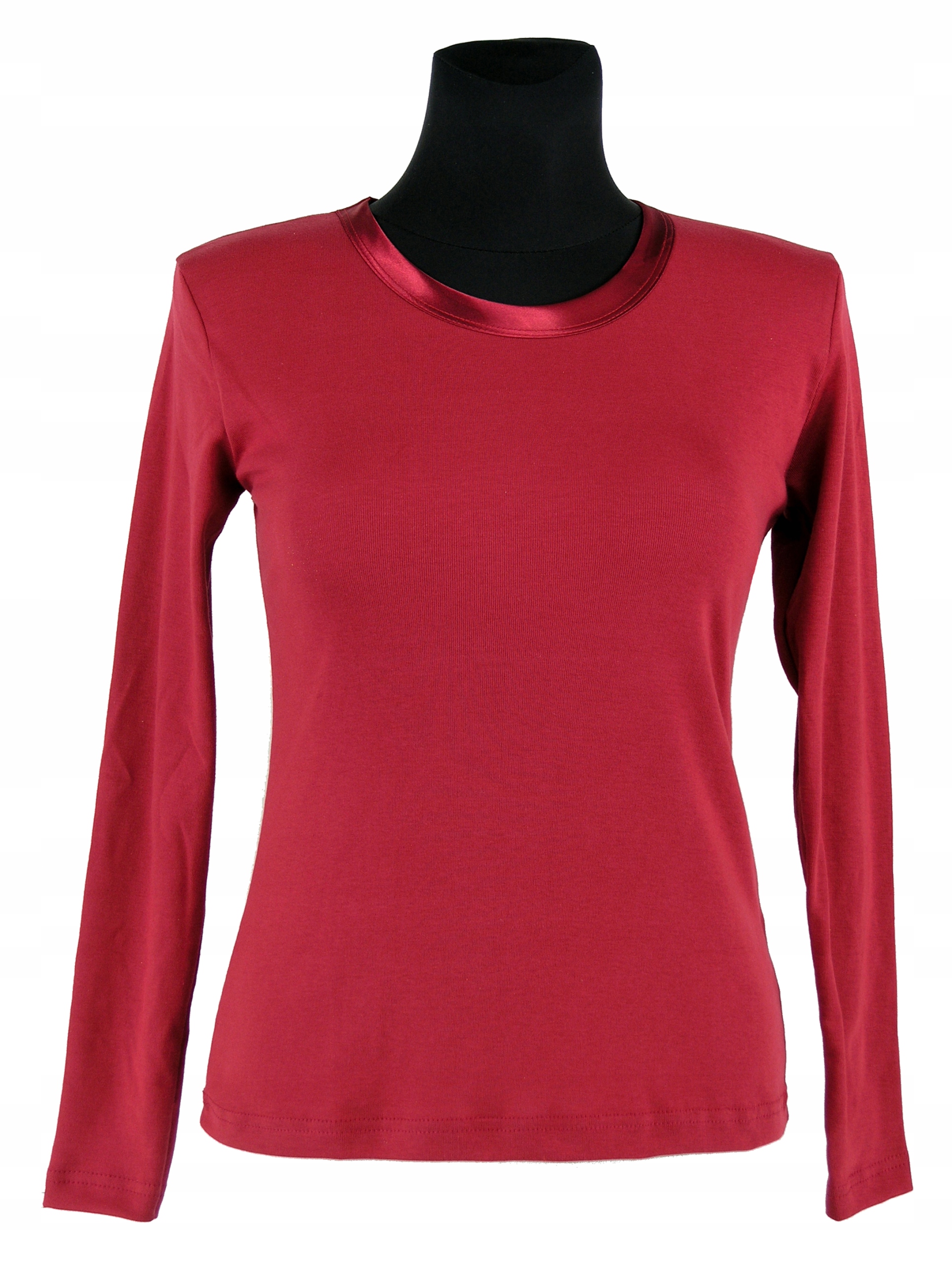 

Czerwona Bluzka Top Jersey Bawełna R. 2XL 48/50