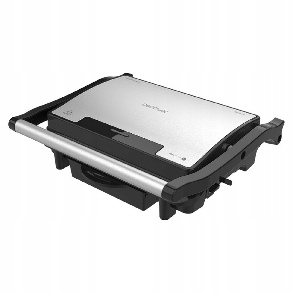 Grill elektryczny Cecotec Rock'nGrill 1500 Rapid srebrny/szary 1500 W