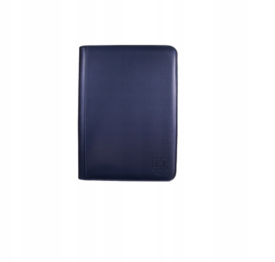 TCG GURU Binder Album 9-pocket Leather Dark Blue