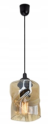 Skleněná závěsná lampa 100 cm E27 Felis Candellux