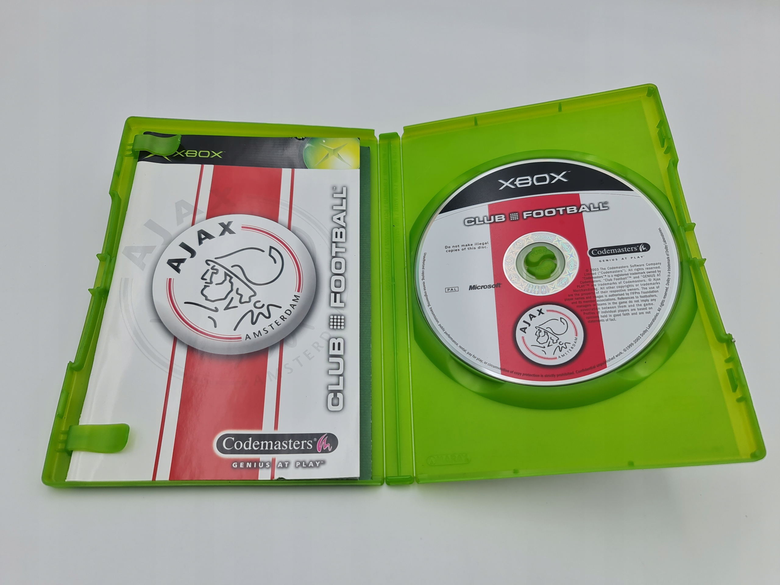 XBOX AJAX CLUB FOOTBALL Tematyka sportowe