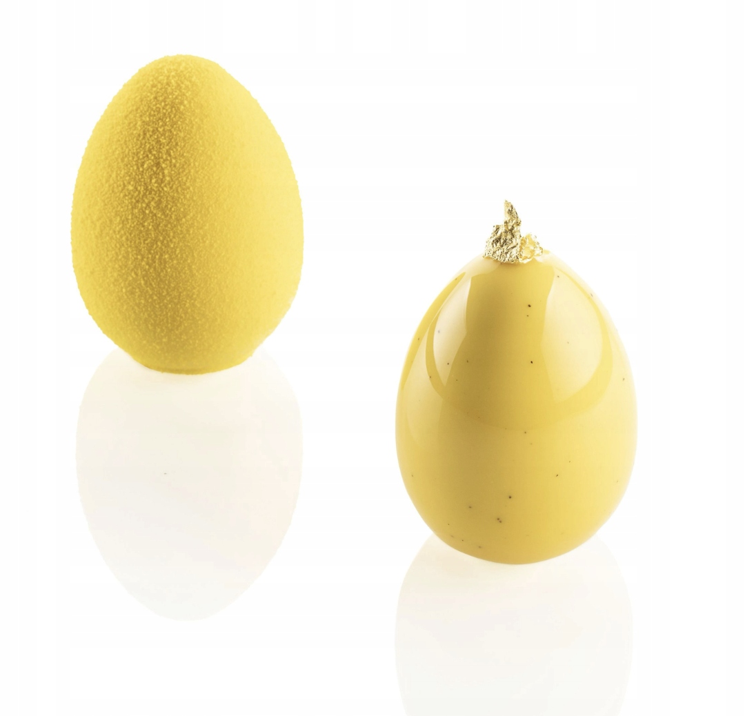 Levně Silikonová forma Vajíčko 3D Silikomart Egg 70 12 monoporcí 70 ml Velikonoce