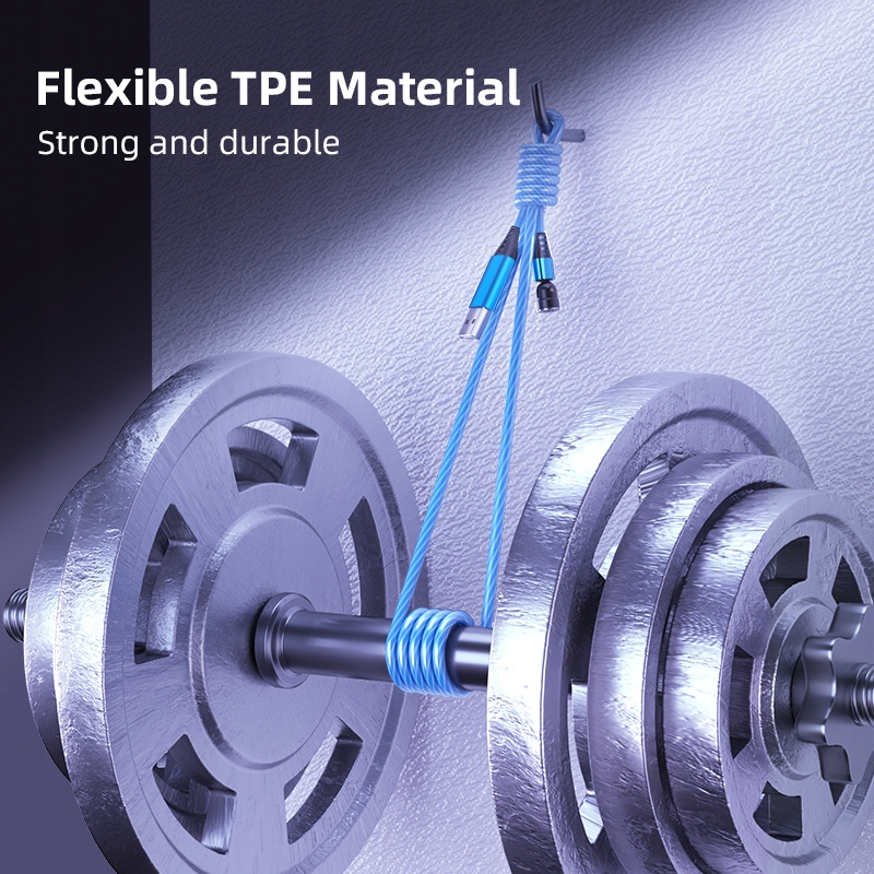 200CM ŚWIECĄCY Kabel Magnet. SAM KABEL FAST CHARGE Marka Inna