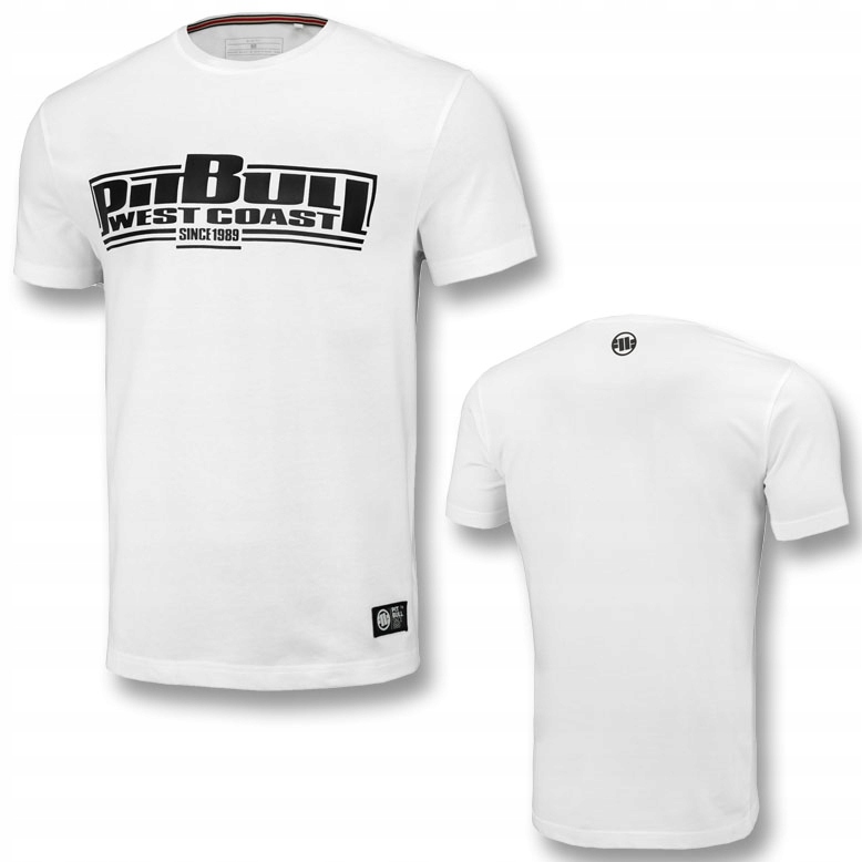 Męska Koszulka Pitbull Slim Fit Classic Boxing Dopasowana
