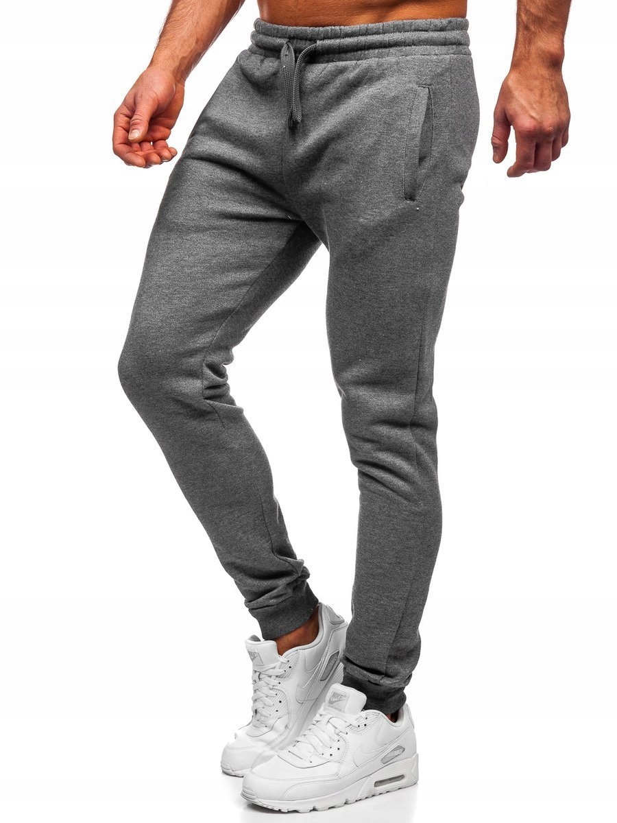 

Spodnie Męskie Dresowe Grafitowe XW02 DENLEY_2XL