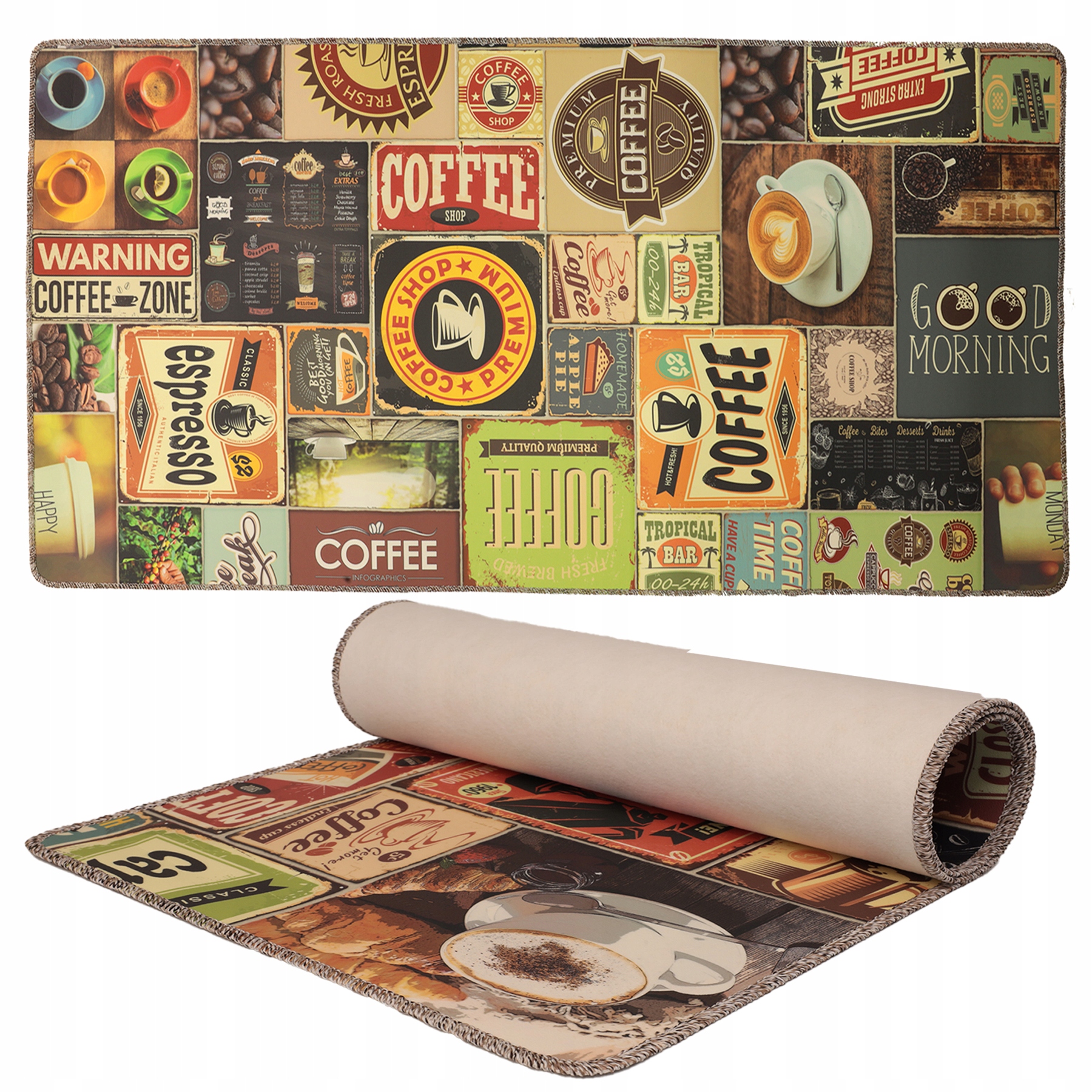 Podložka na podlahu do kuchyně Běhoun do kuchyně Koberec do kuchyně kuchyňský 180x100