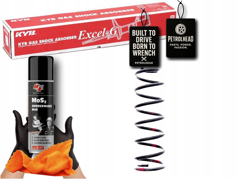 Pružina Zavěšení Zadní L/p Citroen C8 Peugeot 807 2 #Petrolhead Pro+ Kit1