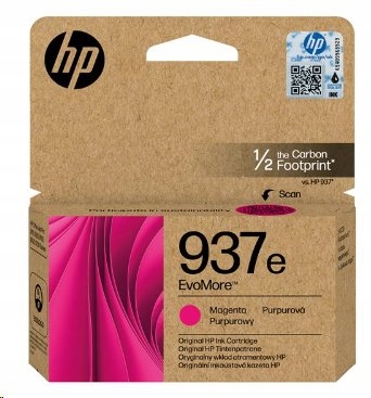 Hp 937e EvoMore Magenta Original Ink Cartridge 1650 str 4S6W7NE#CE1