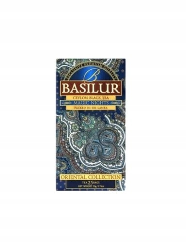 Levně Čaj – sáček Magic Nights 25 x 2 g Basilur