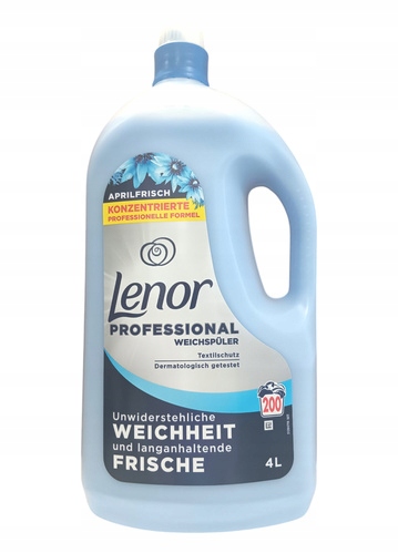 Levně Lenor Professional Aprilfrisch 4 l tekutá aviváž koncentrát 200 praní