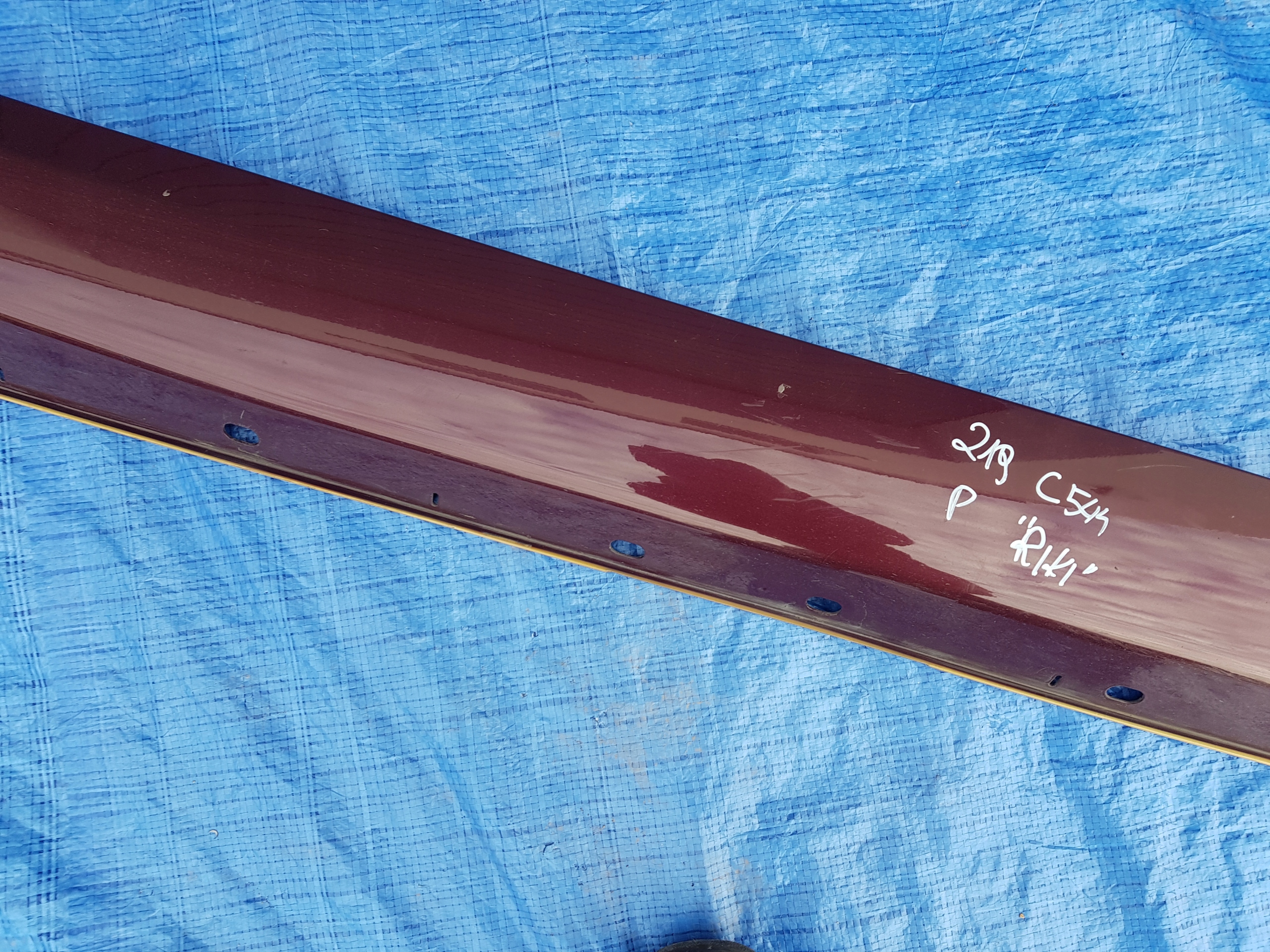 moulding threshold left MERCEDES CLS W219 544 C544
