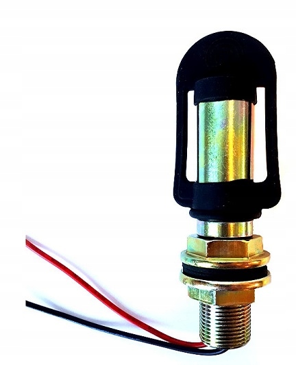 LAMPA OSTRZEGAWCZA KOGUT LED FLEX 12/24V + TRZPIEŃ Kolor pomarańczowy