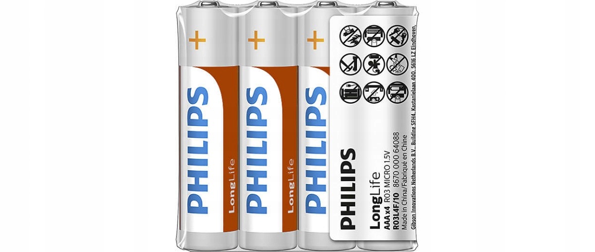 

Philips Bateria R03 Aaa Longlif E 4szt.