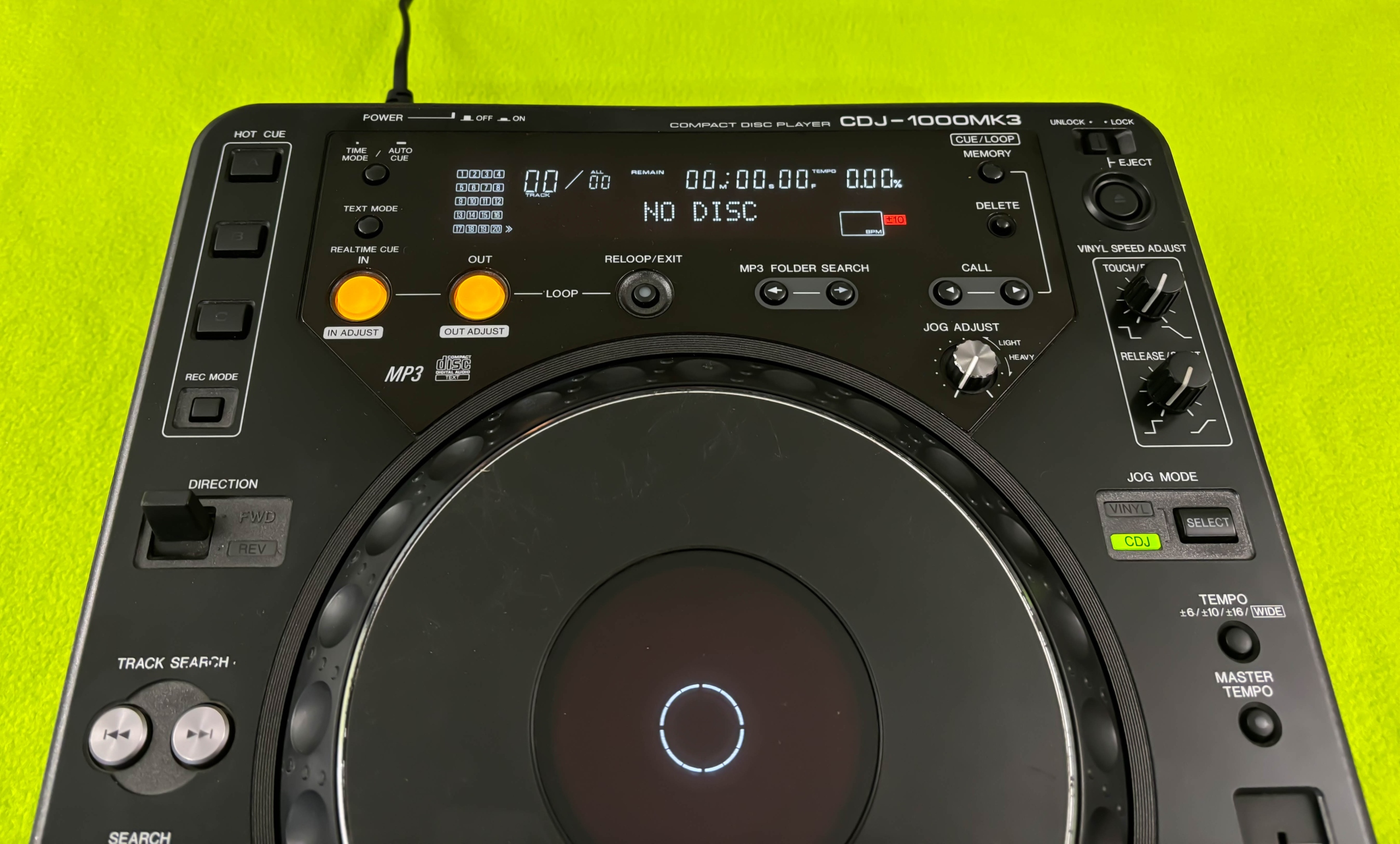 Pioneer CDJ-1000MK3 ×２台　電源コード付 Pioneer CDJ-1000MK3 ×2台 電源コード付 Pioneer CDJ-1000MK3
