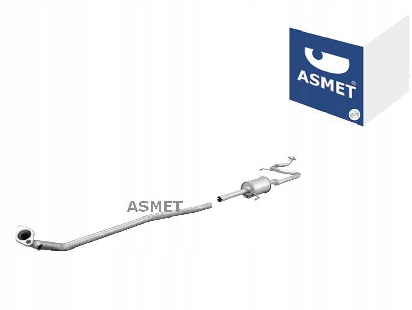 Tłumik środkowy Producent części Asmet