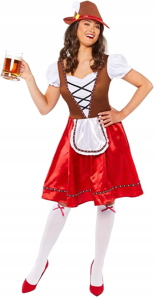 amscan Dámský bavorský kostým Miss Oktoberfest pro ženy Univerzální 83