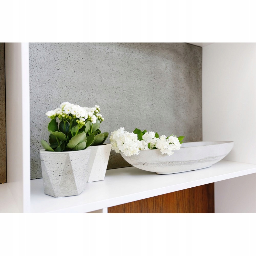 DONICZKA BETONOWA 12x12cm - BETON ARCHITEKTONICZNY Kolor wielokolorowy