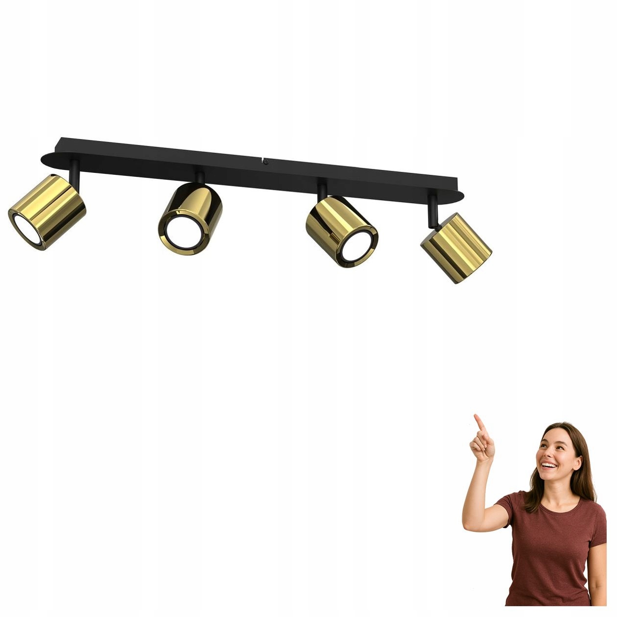 Lampa reflektor spot štvoritý Demia 9233 Luminex