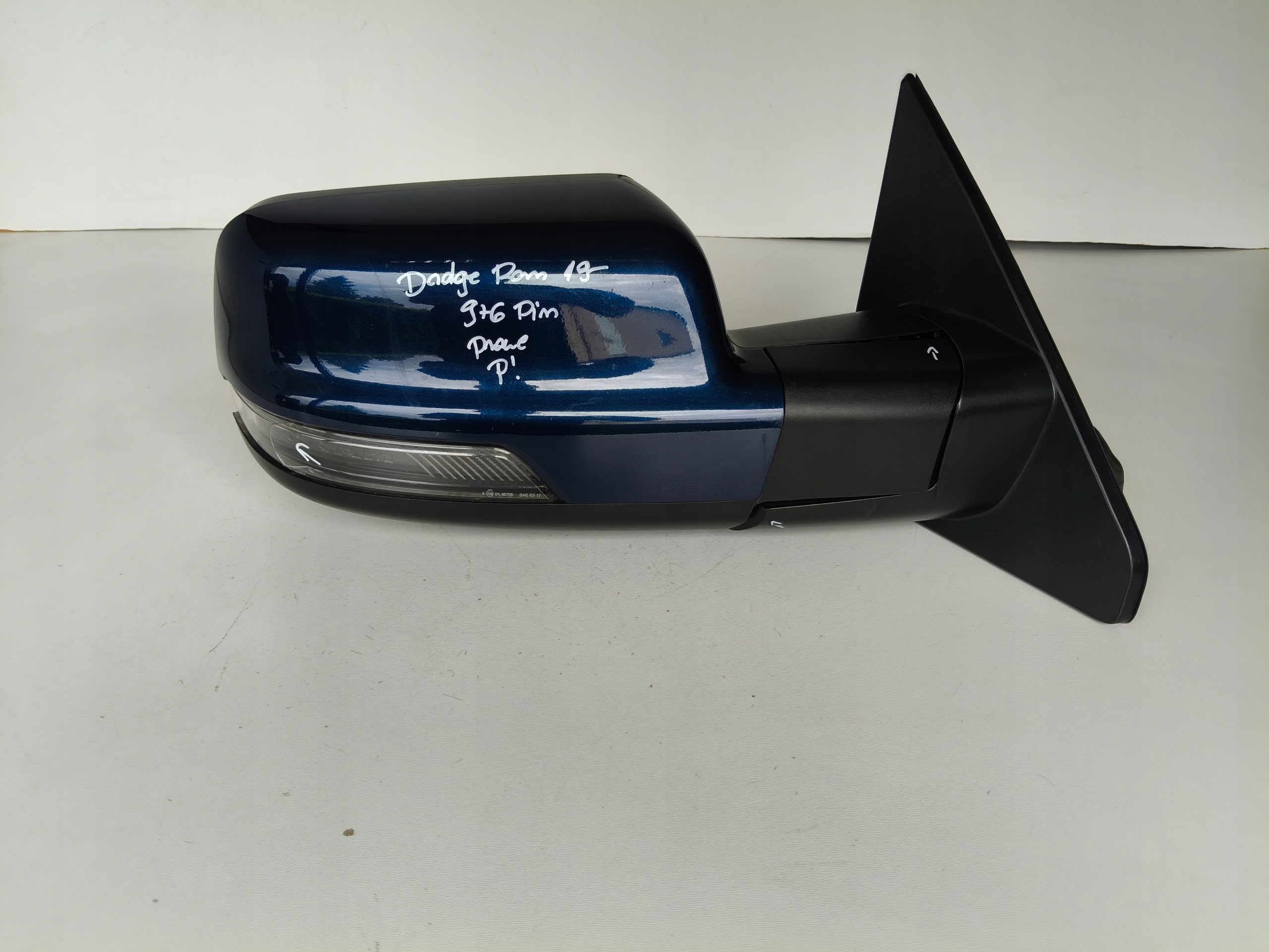 mirror right DODGE RAM 19- 9+6 15 PIN