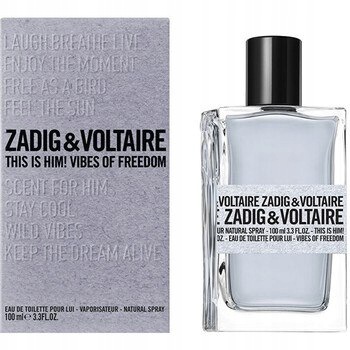 Zadig & Voltaire This Is Him! Vibes Of Freedom Edt 50 ml