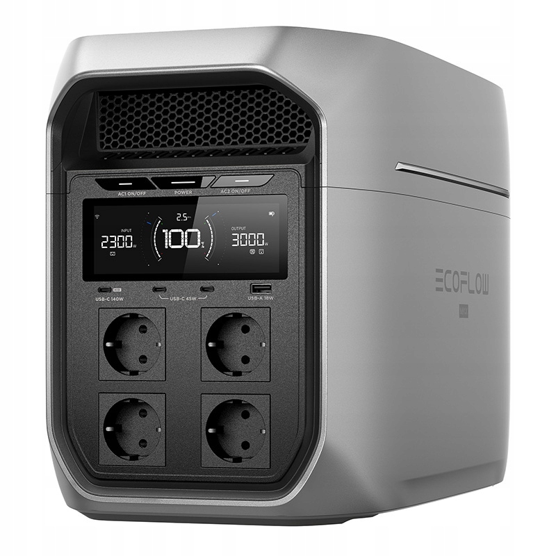 Přenosná napájecí stanice EcoFlow Delta 3 Max Plus 2048 Wh