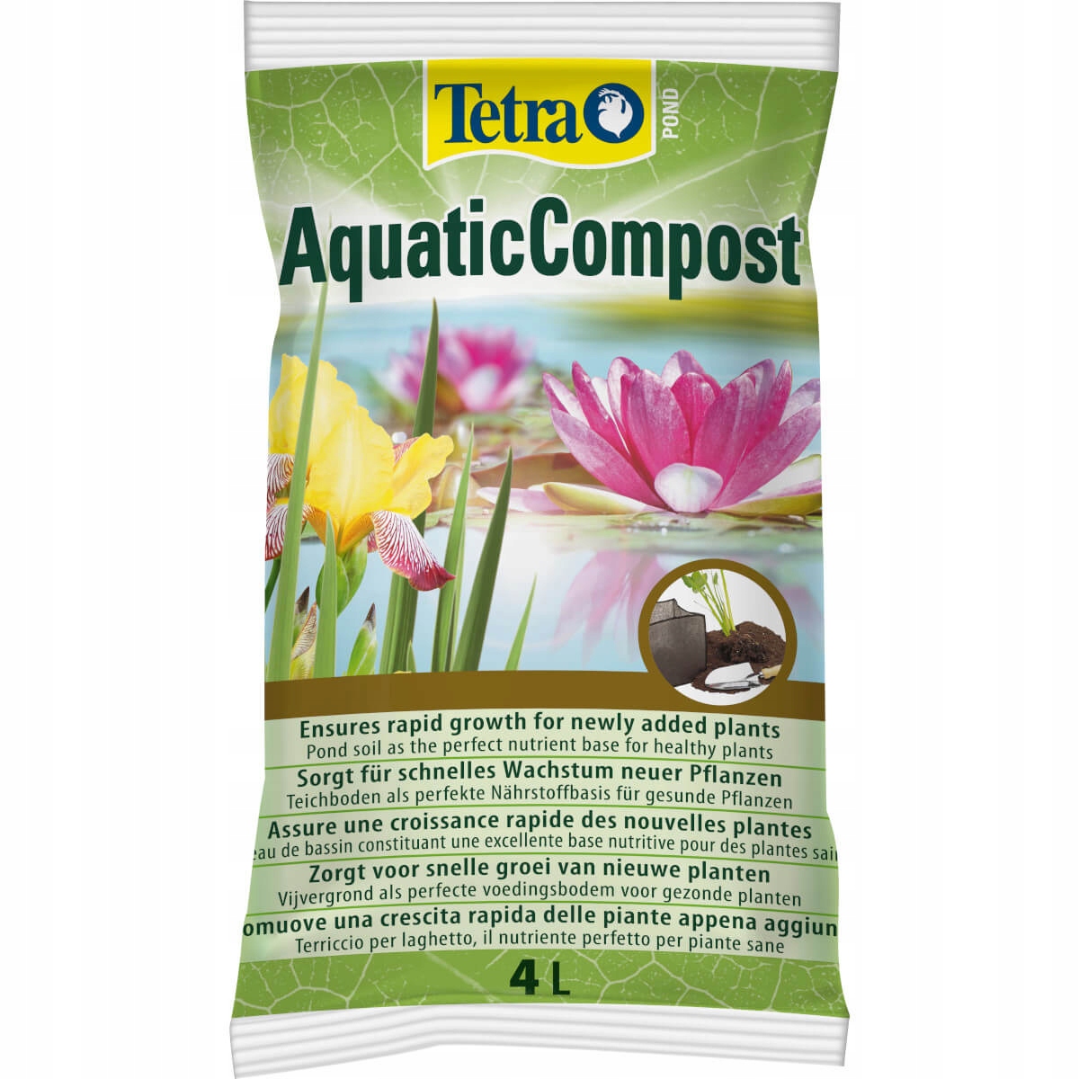 TETRA POND AQUATICCOMPOST 4L ZIEMIA DLA ROŚLIN